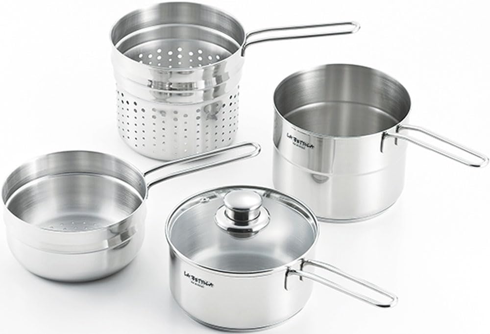 IH 200V compatible combination pan 16cm "Ochiai Tsutomu" LB-180