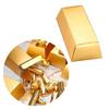 Decorative Gold Bar Candy Box for Home or Office Display and Small Item Storage