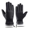 Winter Ski Gloves Cold-proof Thickened Fluff Motorcycle Gloves Anti Slip Touchscreen Outdoor Sports Thermal Snowboard Gloves