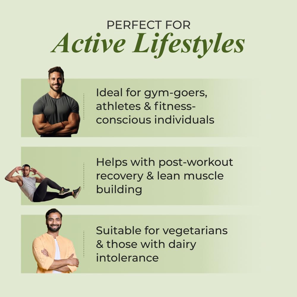 Nutrela Green Plant Protein Powder Chocolate 500g Plant Based Protein With Multivitamins Minerals For Muscle Support Fitness Nutrition