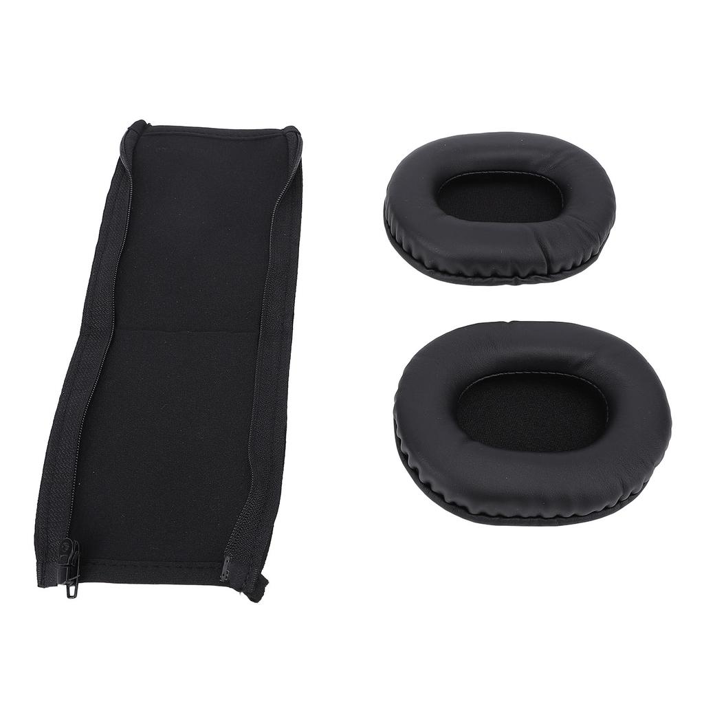 Earpad Headband Protector Set Replacement Ear Pads Headband Cover for M50X M40X M30X M20X Headphone