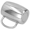 400ml Stainless Steel Beer Mug with Handle Coffee Mugs Milk Tea Cup Gift Drinkware for Office