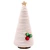 1Pc Mini Christmas Tree Tray Christmas Gift Desktop Christmas Tree Decoration Woolen Christmas Tree