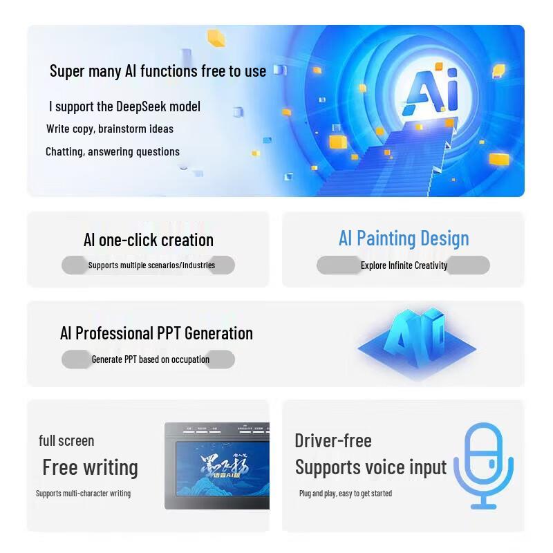 Hanvon Mofei Yang Smart AI Voice Handwriting Tablet