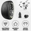 Tire Plug Screws Kit 30-Piece Heavy Duty Professional Screw-in Tire Repair Plugs Fast Tool For Truck SUV RV Motorcycle