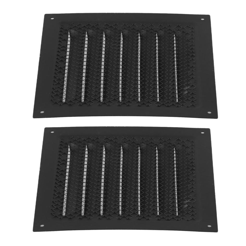 Louver Ventilation Grille Square Return Grille With Protective Grille HVAC Wall Ventilation GrilleHeating Cooling Air Vent Cover