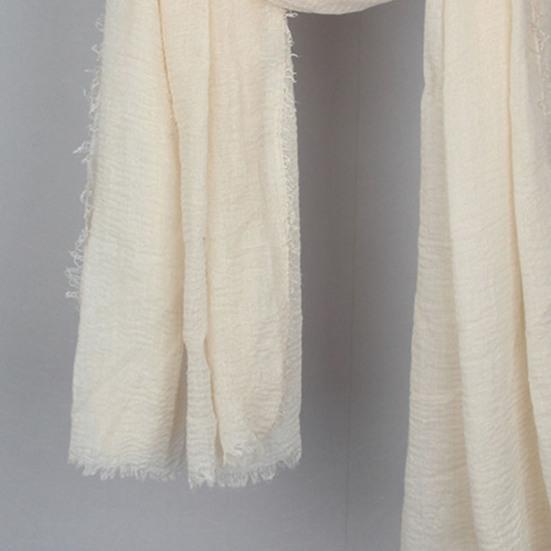 Women Scarf Shawl Solid Color Furry Trim Versatile Shawl Wrap Soft Warm Long Scarf Winter Costume Accessory