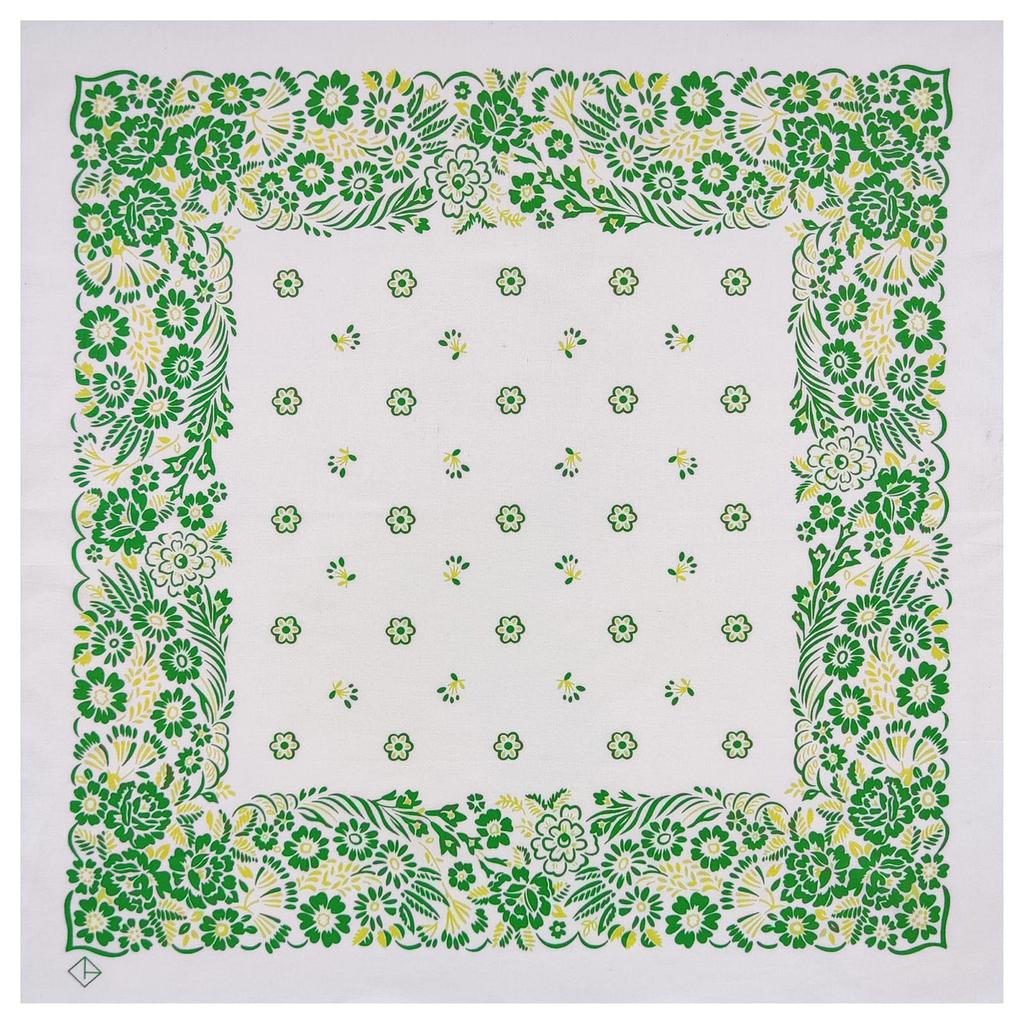 Multiuse Flower Pattern Headscarf for Street Dance Digital Print Head Covering Outdoor Activity Cycling Hiking Headscarf