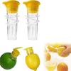 2pcs Spiral Design Lemon Filter Plastic Citrus Reamer Kitchen Gadgets Lemon Juicer  Dessert