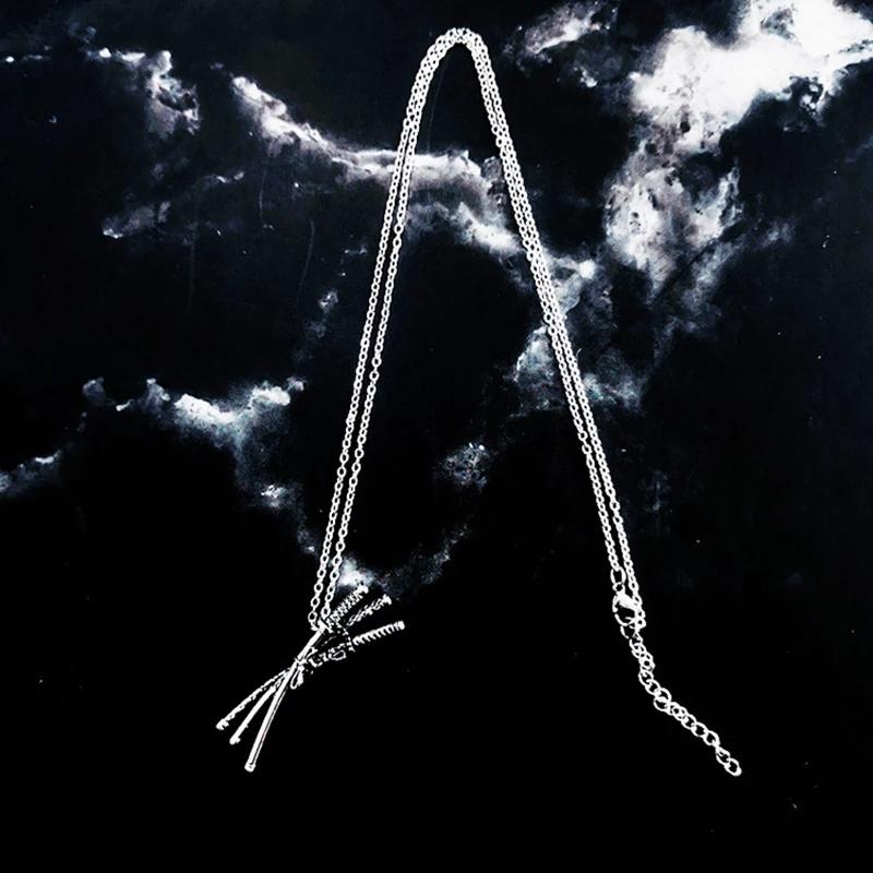 Anime Cool Náhrdelník Roronoa Zoro Přívěsek Tří mečů Cosplay Anime Tři meče Tekoucí Přívěsek Doplňky