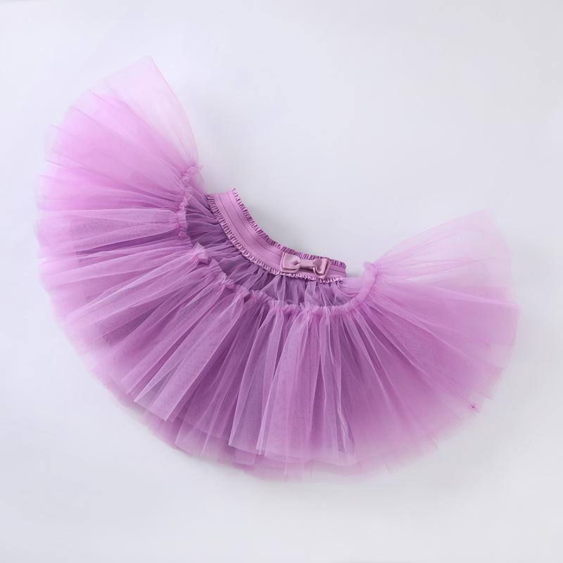 Half Length Skirt Dance Skirt TUTU Skirt Ballet Skirt Fluffy Skirt Practice Outfit Performance Outfit