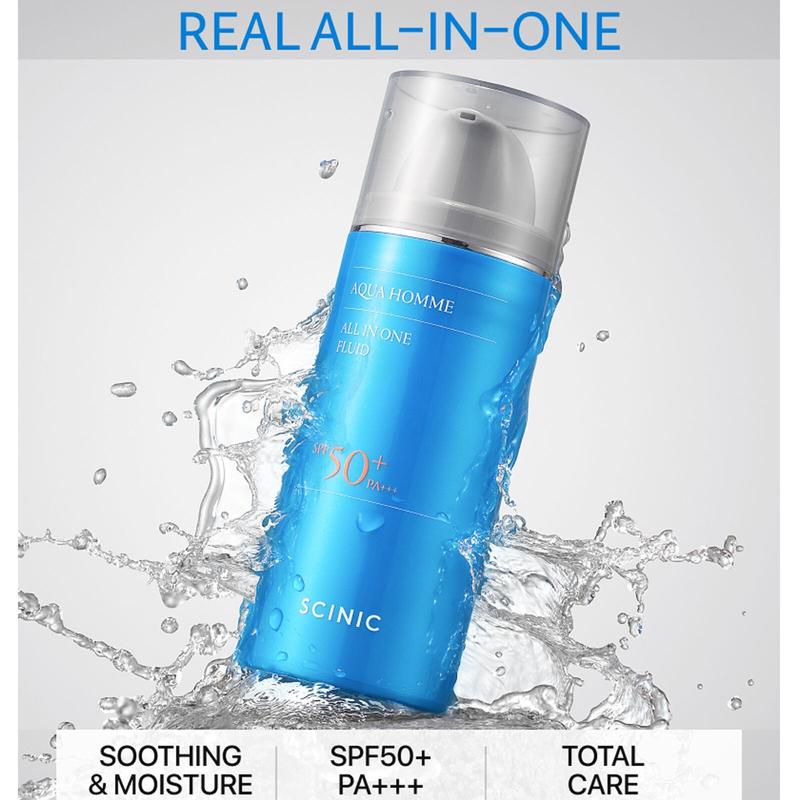[ Scinic ] Aqua Homme All In One Fluid 100ml