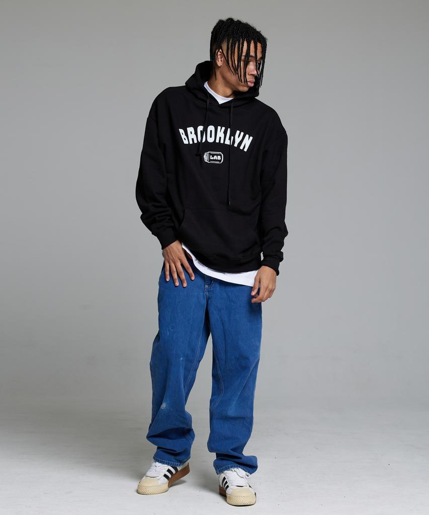 Brooklyn Natural Fit Hoodie Black