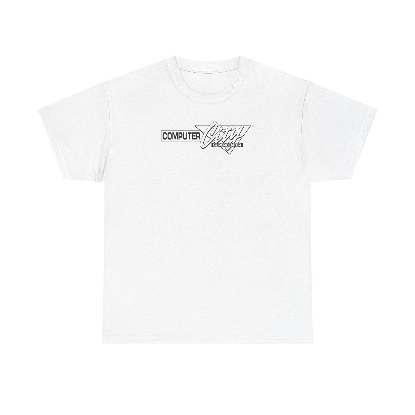 Vintage Inspired Computer City Unisex T-Shirt Mens Womens Tees Top Tee, Unisex T-Shirt Mens Womens Tees Top - Retro Graphic 3XL