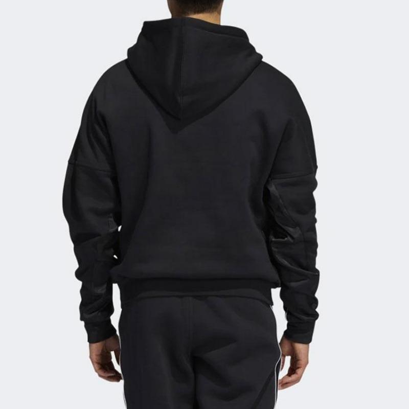 adidas Originals Trefoil Streifen Pullover Hoodie Herren Oberteile Schwarz H31284