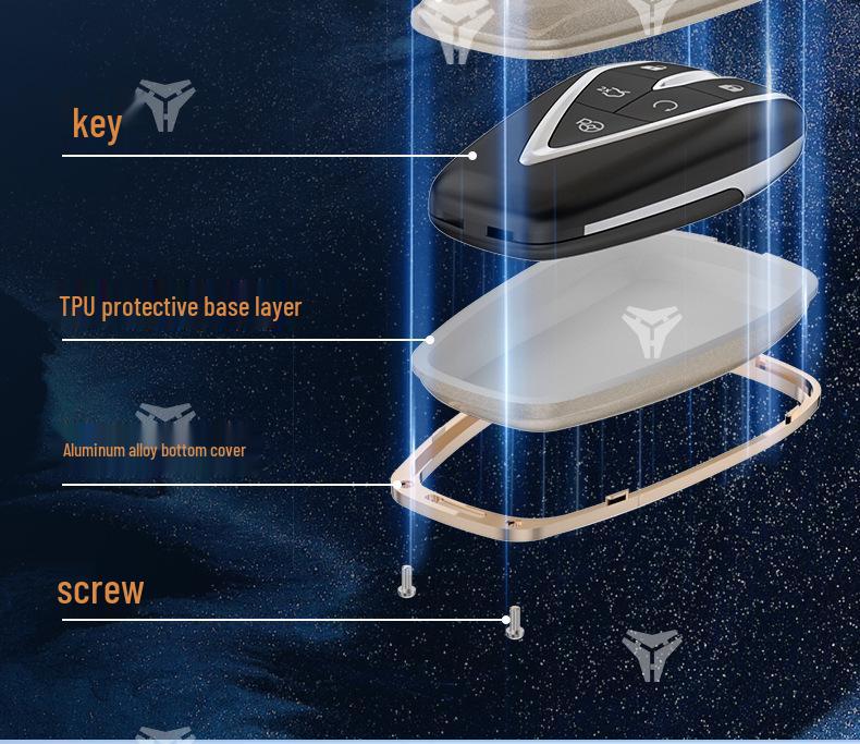 Changan CS75 Plus/CS35 Plus/Yidong Plus/UNIK/Nuoyu Car Key Protective Cover