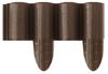 Garden Palisade, Plastic, Brown, 24 M, Lawn