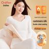 Odifen Women's Cashmere Silk Thermal Underwear Set