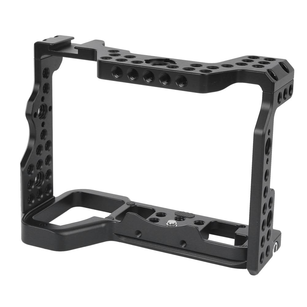 

Video Vlog Multihole Aluminium Alloy Camera Cage for Sony A7R4 A7M4 A74 Mirrorless Camera