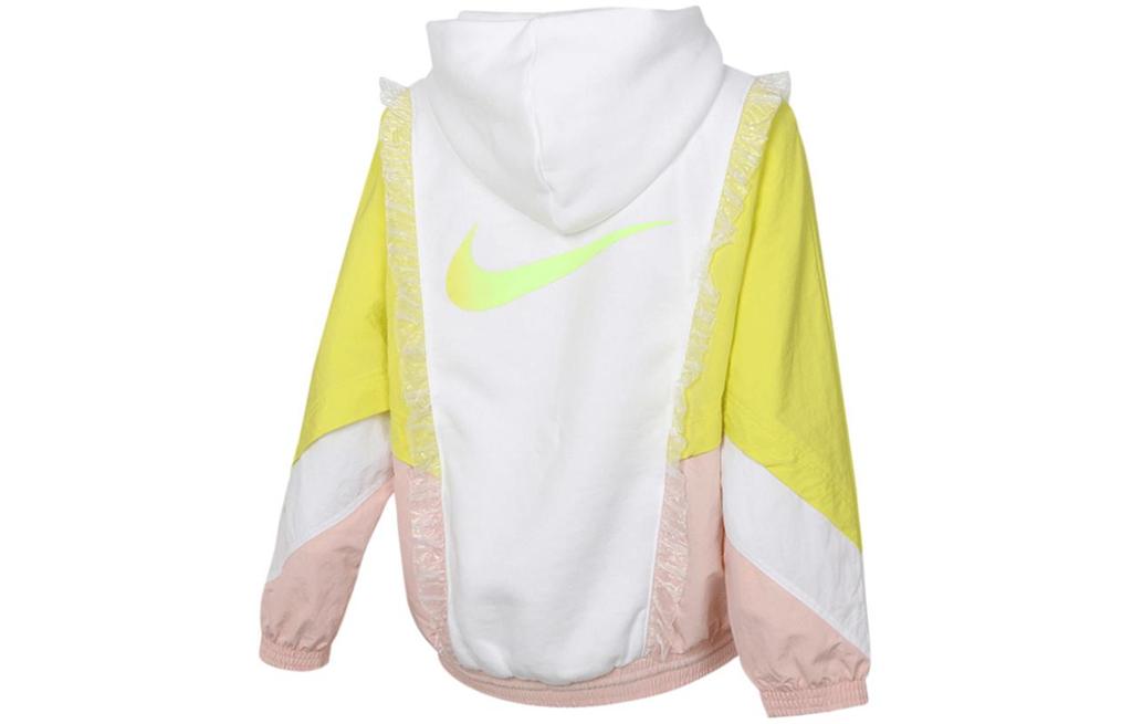 Nike Sweatshirts Women's White Hooded Thickened Regular DH1371-107