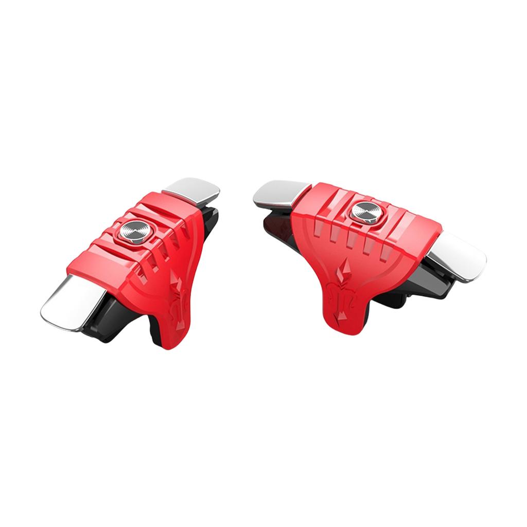 Disparadores de Teléfono Botón de Apuntar de 6 Dedos Gamepad Joysticks Controlador de Juego Botón de Disparo Accesorios para Videojuegos