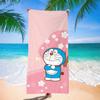 Cute Cartoon Character Printed Microfiber Beach Towel Quick Dry Soft Bath Towel For Kids Swimming