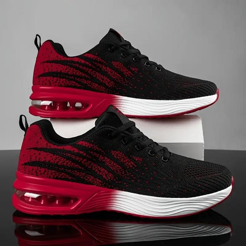 Frühling und Sommer Low-Top Luftkissen Mesh-Oberfläche Leichte Lässige Walking Sportschuhe