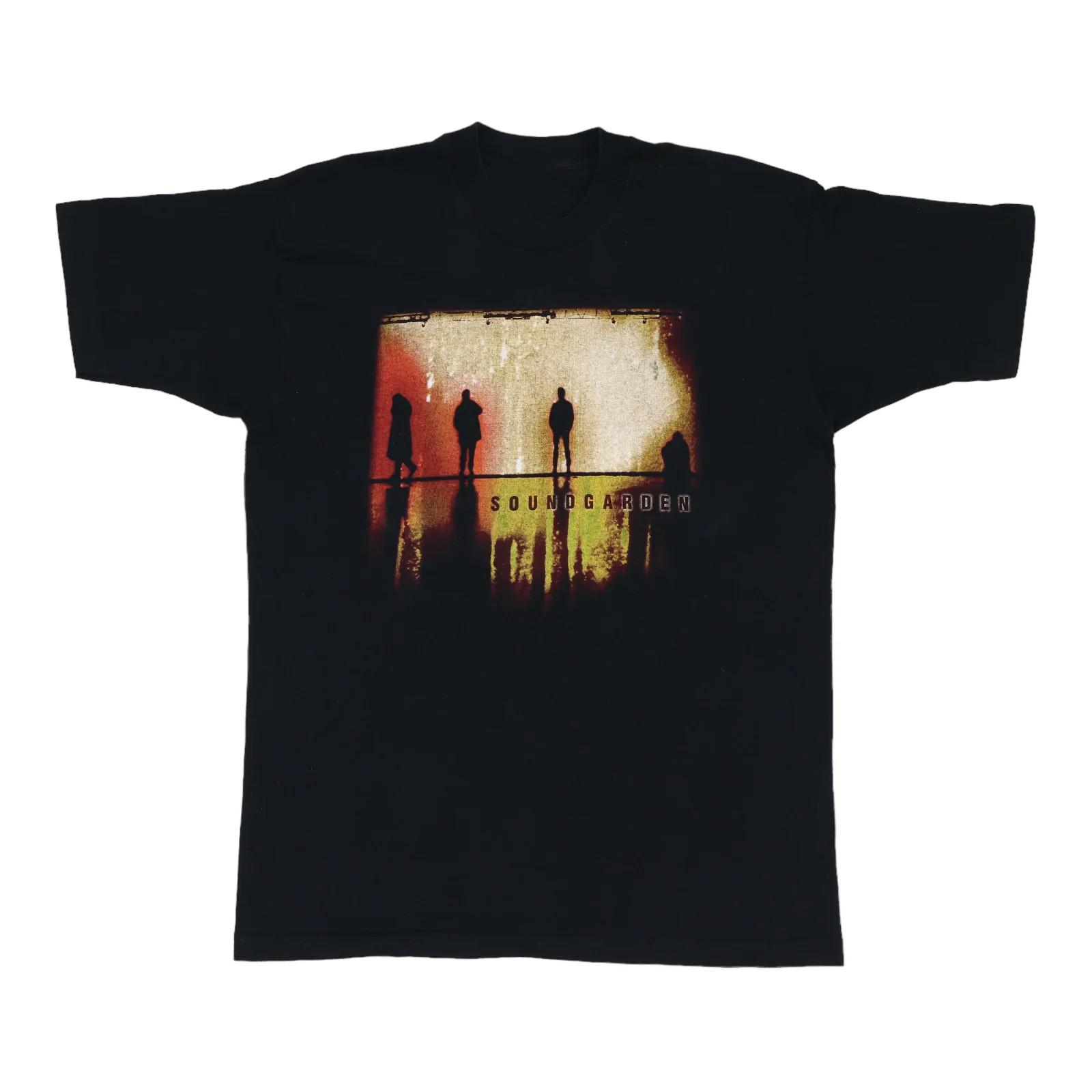 Unique SoundGarden Band Down On The Upside Cotton TShirt Full Size Black NZ29 L