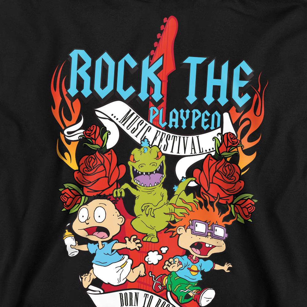 Rugrats Unisex Adult Rock The Playpen Music Festival Sweatshirt