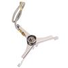 Outdoor Tripod Gas Stove Connector Foldable Heat Resisting Portable Camping Stove Long Tank Converter for Outdoor