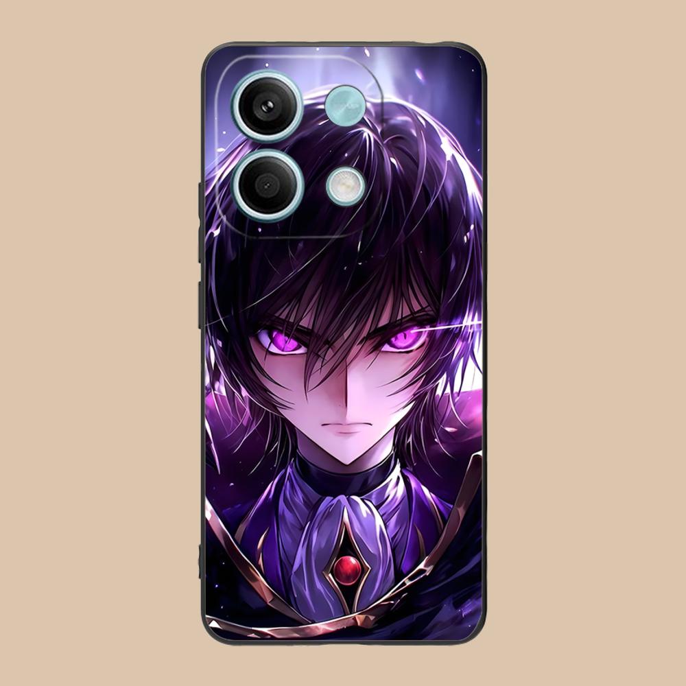 

Anime Lelouch Phone Case for POCO M7 M6 M5 M4 M3 X7 X6 X5 X4 X3 Pro GT 5G Soft TPU Shockproof Cover Poco X3 GT