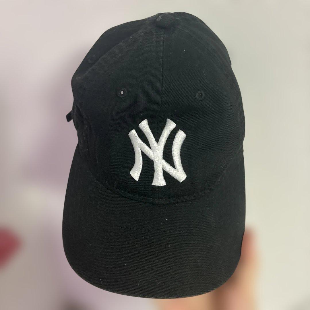 Used New Era NY logo black cap