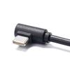 Type C Male 180 Degree to 90 Degree Charging Data Cable 60W 480Mbps USB C to USB C Charging Cable Cord for Phone Tablet