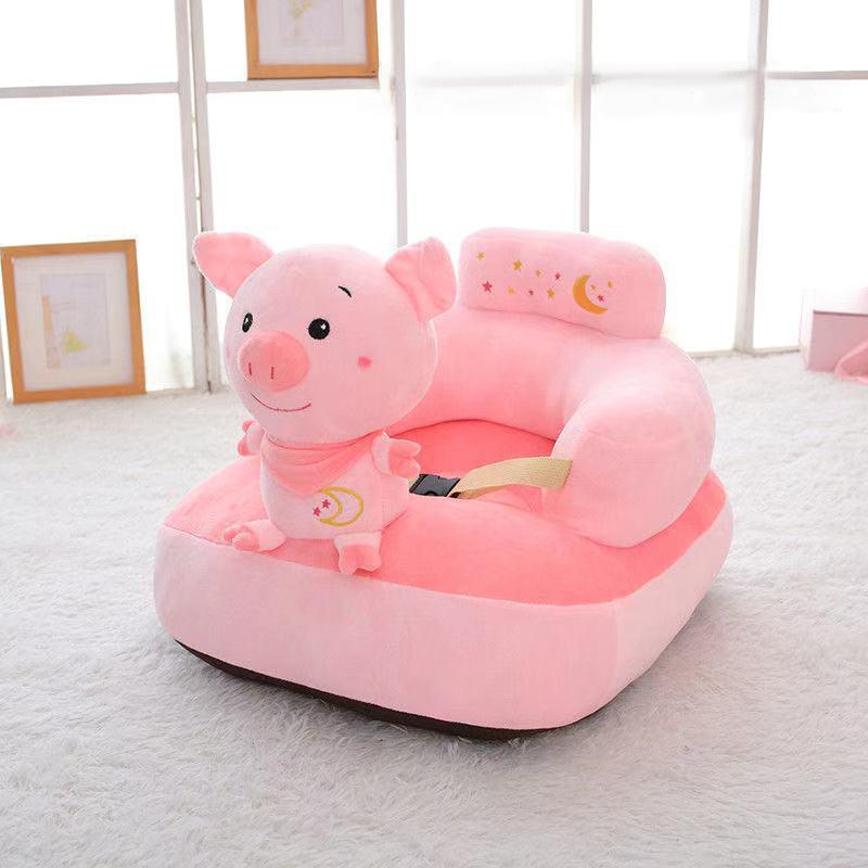 Infant Safety Seat Soft Stuffed Animal Baby Sofa Plush Baby Cushion Feeding Chair Learning To Sit Kids Back Support Plush Toy