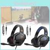 Gaming Xbox Headset One Ps4 Ps5 Pc Mac Controller Noise Headphone Cancelling