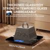 Multi-Purpose LED Body Weight Scale Up to 396 Pounds/180 Kilograms, Tempered Glass Bathroom Scale for Home-Portable