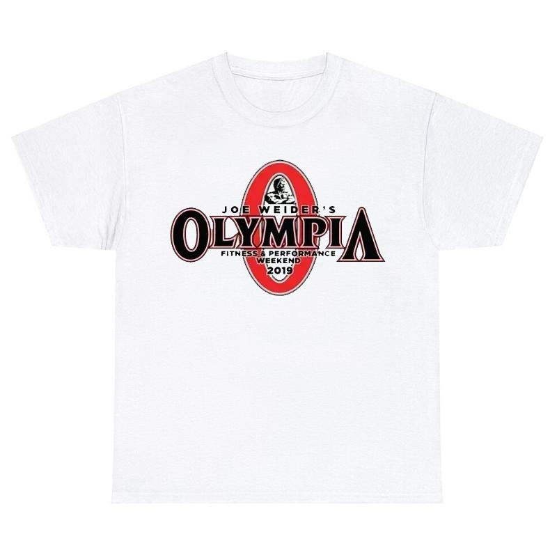 OLYMPIA  Men's Printed Pure Cotton Harajuku Casual T-shirt Men's Hip Hop Street Sports Fitness Comfortable Hot Selling T-shirt