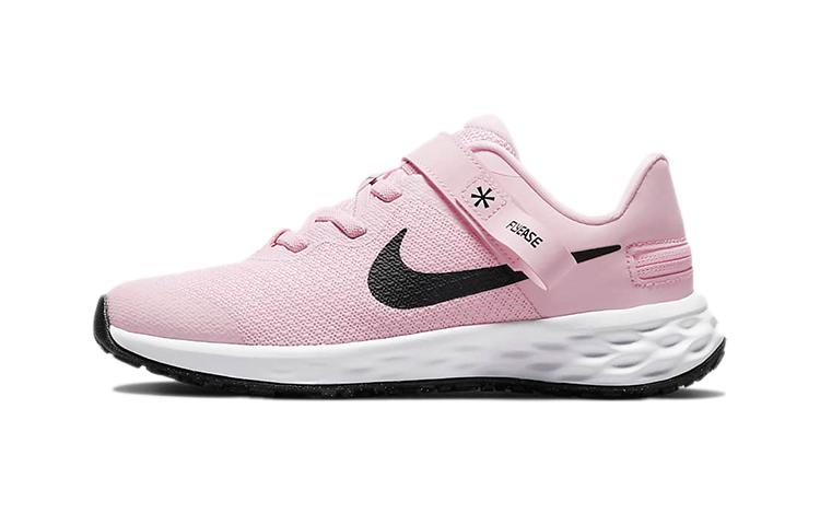 Nike Revolution 6 FlyEase PS  Pink Foam  28