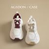 Platform dad shoes autumn and winter new lightweight feet small casual sports shoes running shoes