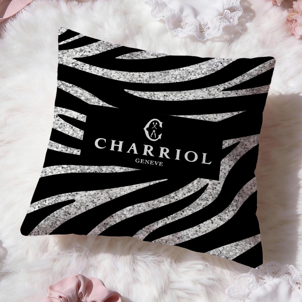 French C-Charriol Cushion Cover Premium Comfort Reversible Pillow Cove -Two in One Design for Any Room & Car Interior