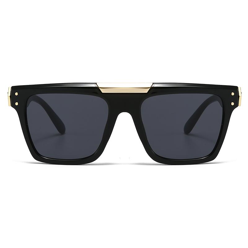  Export New Modern Retro Large Frame Men'S Sunglasses Ins Style Street Photography Big Brand Ink Lh216