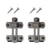 2Pcs Safety Door Lock 90/180 Degree Sliding Door Locks Privacy Door Bolt Lock for Outdoor, Garage, Window