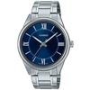 By Casio India Casio Silver Watch [Imported Co. Pvt. Ltd.] MTP-V005D-2B5UDF Men's