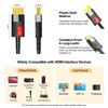 8K 60Hz HDMI 2.1 Fiber Optic Cable 48Gbps Ultra High Speed HDR EARC Dolby Vision Optical HDMI Cord for TV Projector Home Theater