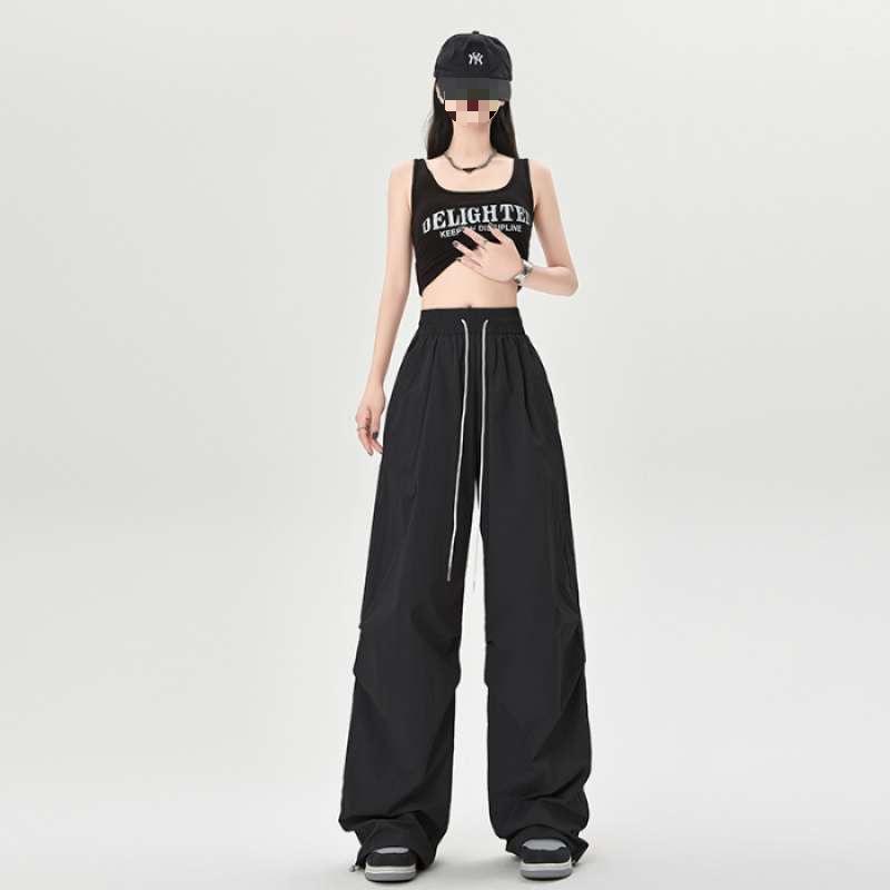 

Purple Dopamine Quick-Dry Korean Paratrooper Cargo Pants - Women s Casual Spring/Summer Style Small