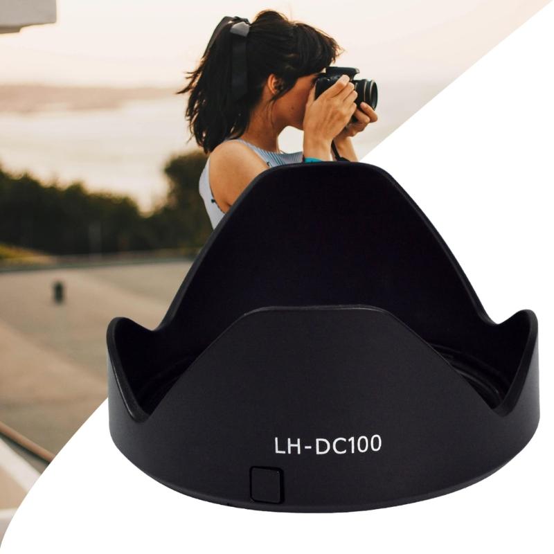 Universal Camera Lens Hood Filter Adapter for SX70HS SX540HS SX530HS Models Replacement for LH-DC100 & FA-DC67B