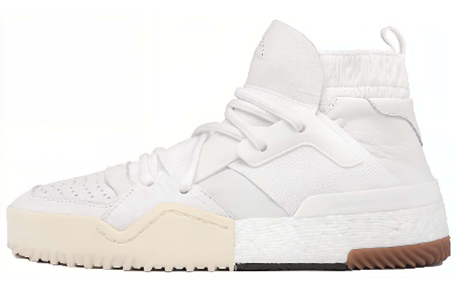 Баскетбольные Alexander Wang x Bball Adidas Originals  Triple White  F35296 42