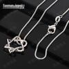 925 Silver Hexagram Pendant Necklace - Fashionable, Cool Style, Light Luxury Collarbone Chain for Women