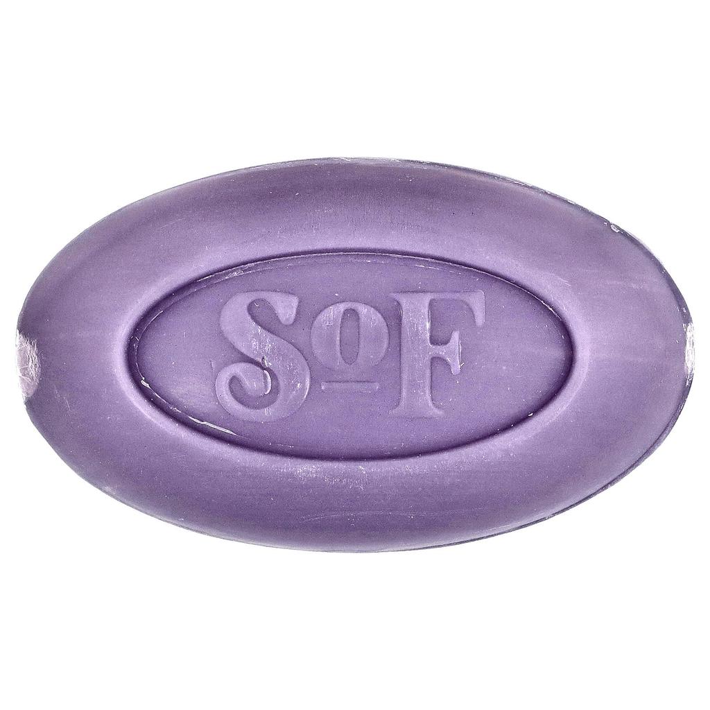 Lavender Fields, French Machine Kneaded Soap with Organic Shea Butter, 170G (6Oz)
