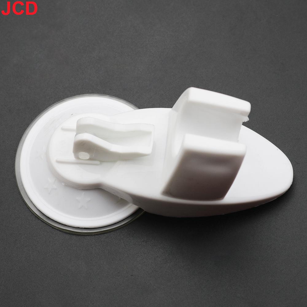 JCD Adjustable Shower Head Mounting Bracket Faucet Fixed Nozzle Base Punch-free Strong Suction Cup Shower Seat Bathroom Supplies